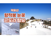덕유산 향적봉 눈꽃 곤도라 탑승 당일투어